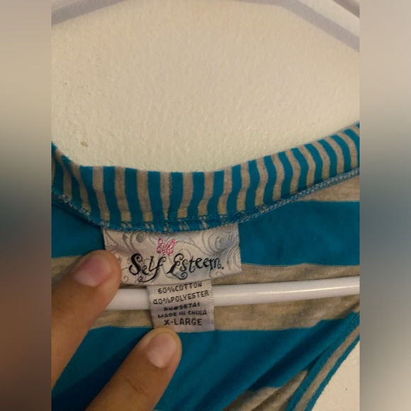 Self Esteem Sleeveless Cardigan Size XL - Picture 3 of 5